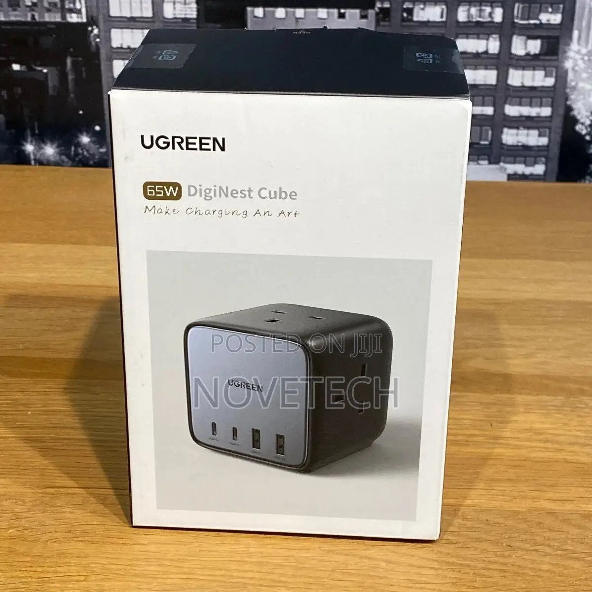 Ugreen Diginest Cube Power Strip Uk Extension Lead 1.8m