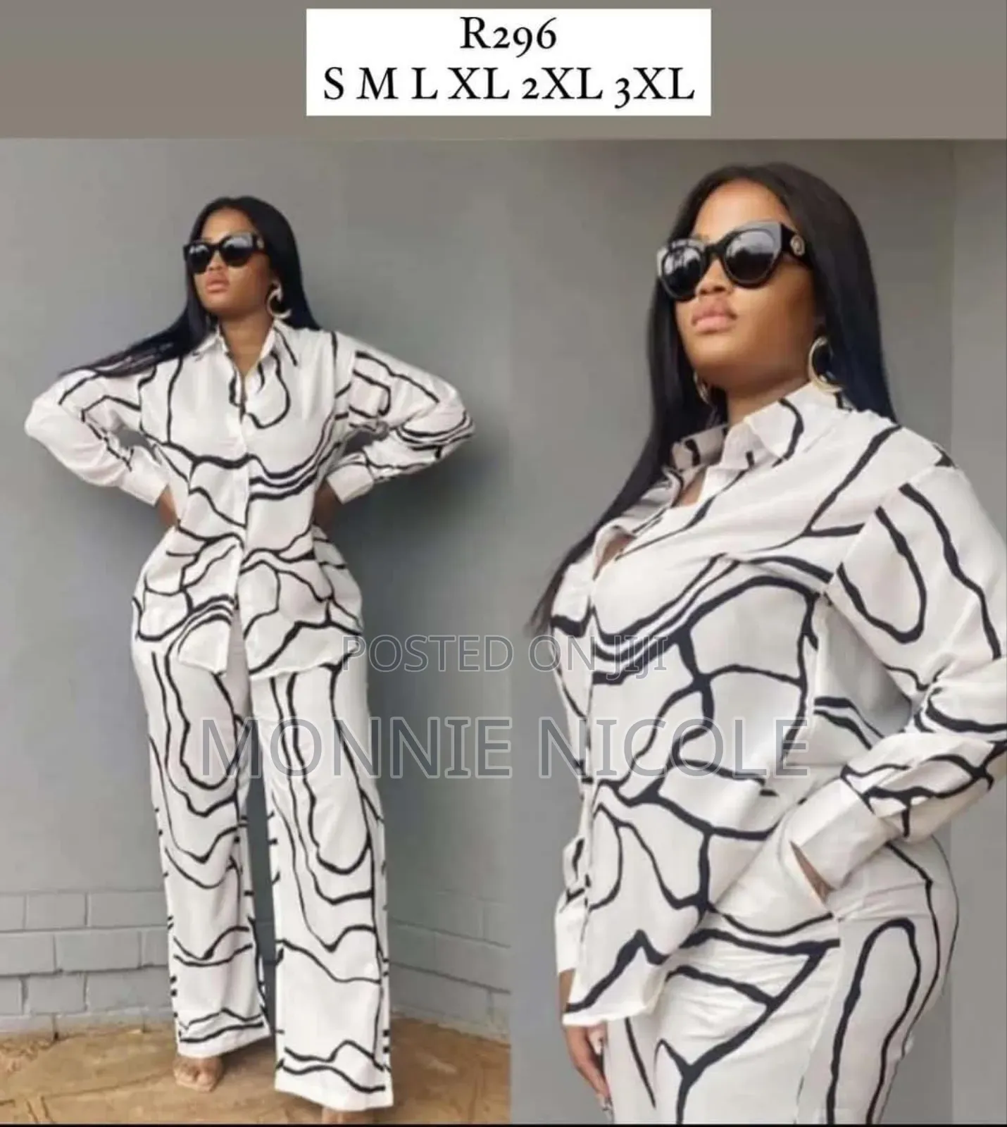 Elegant Two Piece Set. Unique Design