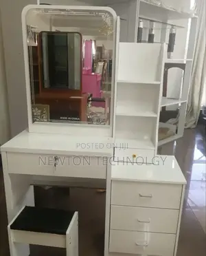 Dressing Table With Sliding Mirror