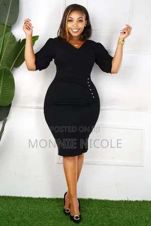 Official Green Fitting Dress