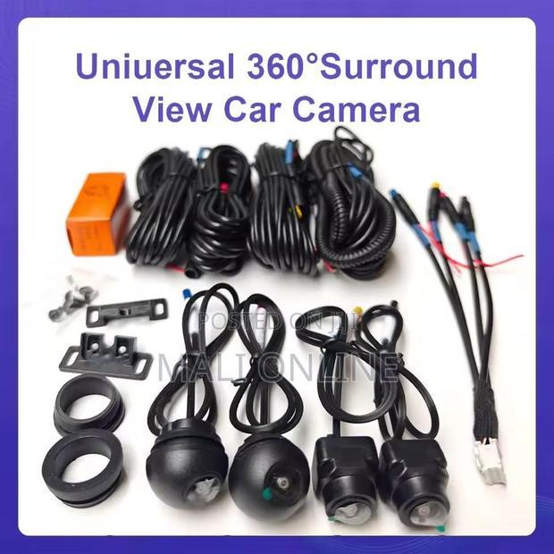 3d 360° Bird View Car Camera System Night Vision Built-In - main view
