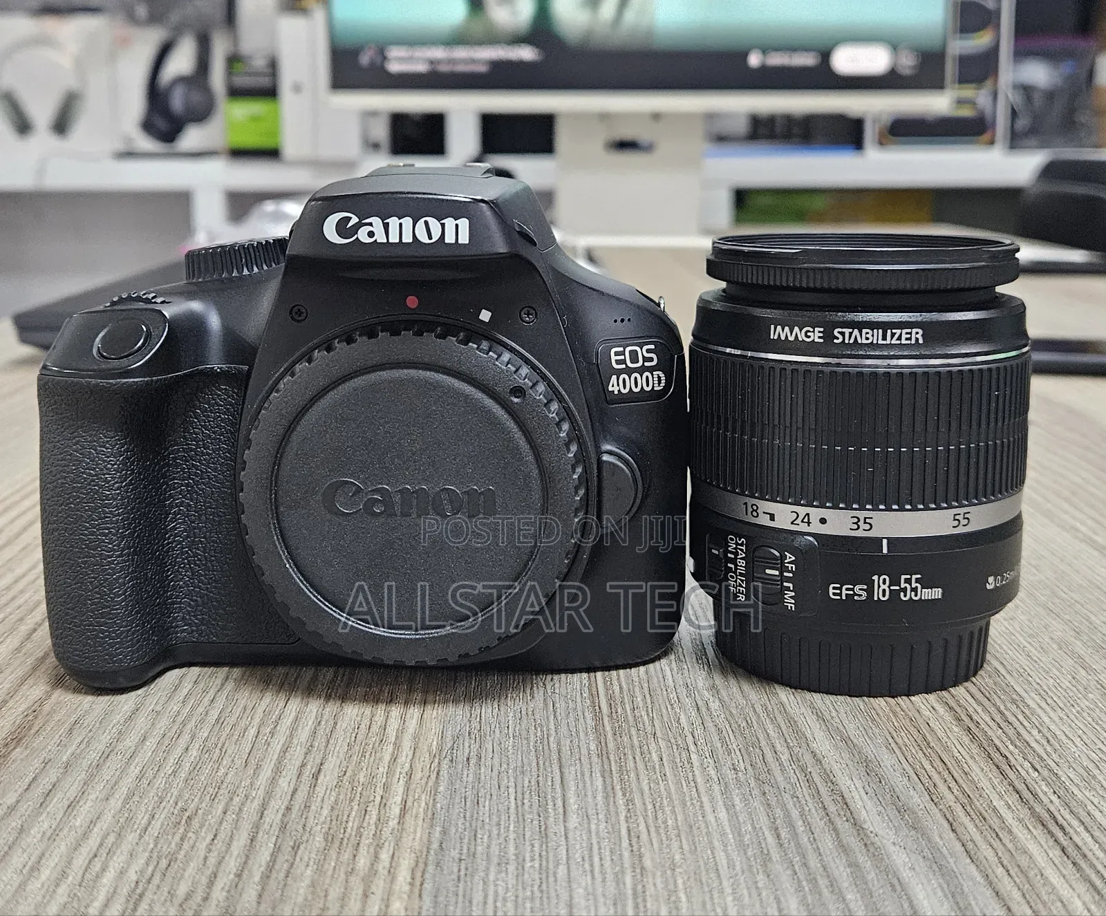 Canon 4000d With 18-55mm