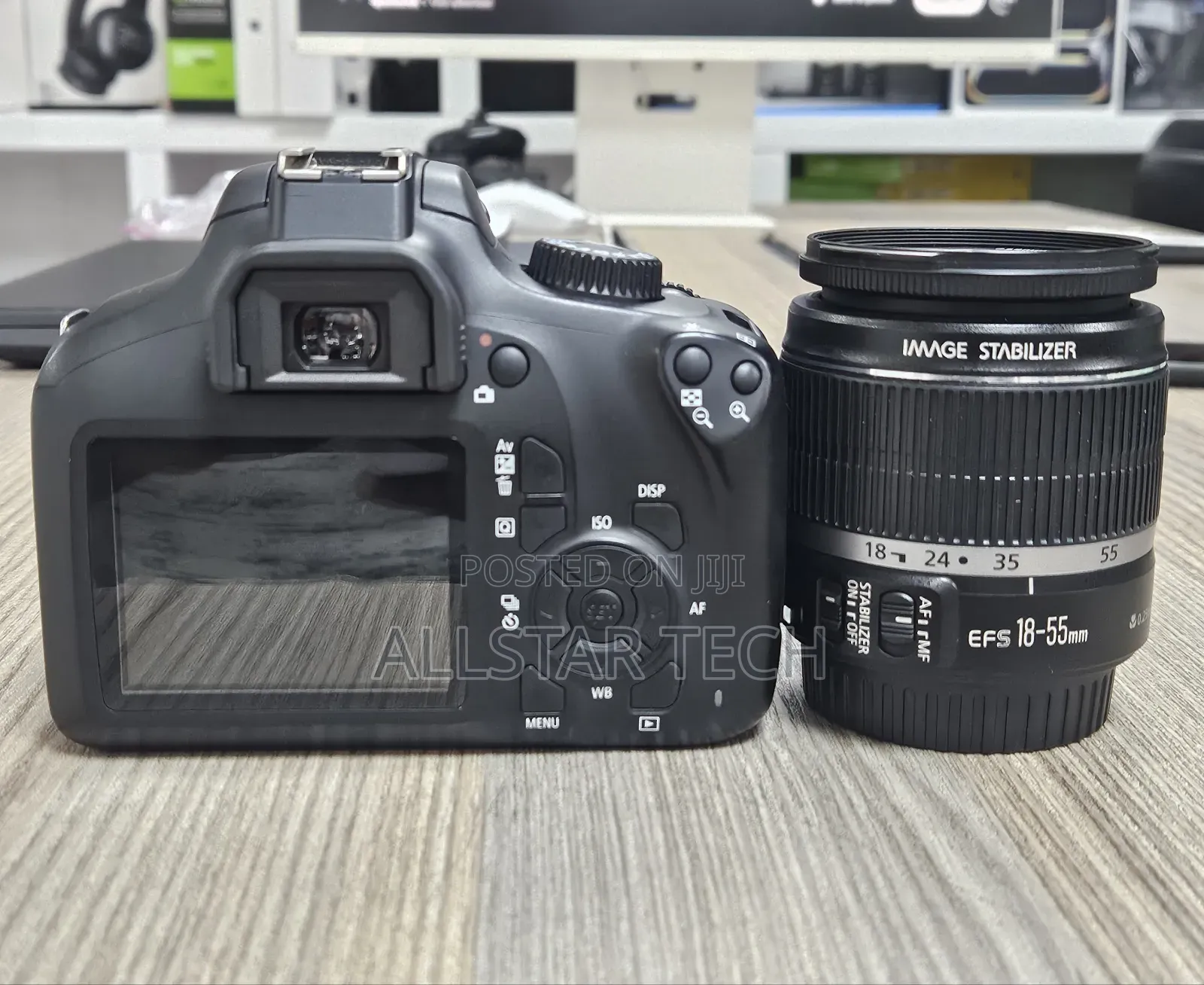 Canon 4000d With 18-55mm