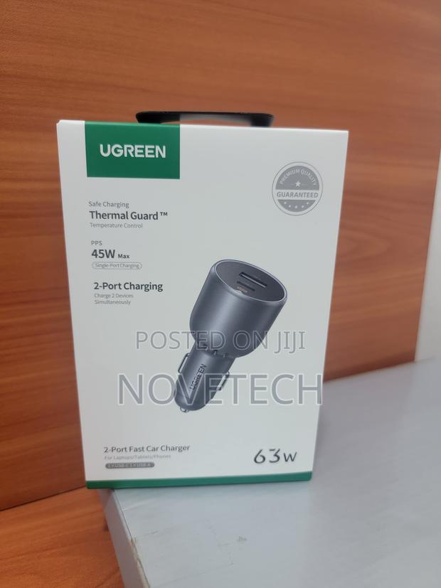Ugreen 63w Usb C Car Charger Adapter 45w Super Fast Charging