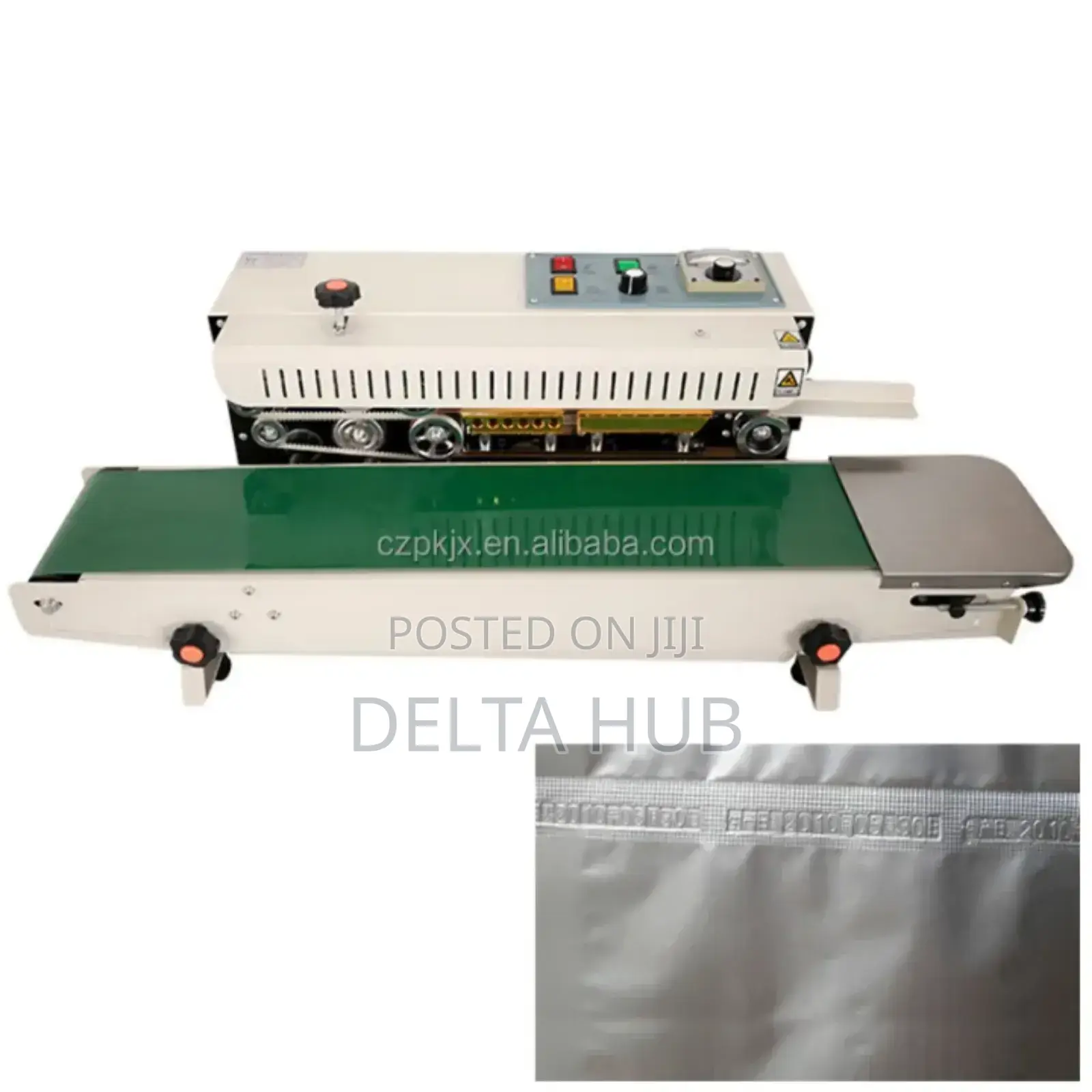 Burger Food Sachet Packages Heat Sealer With Ink Jet