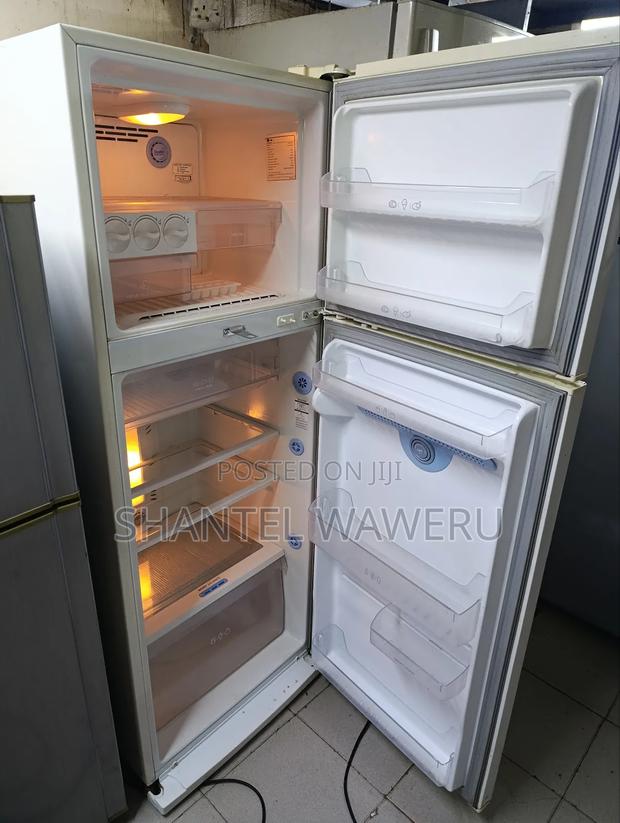 White Lg Double Door Fridge 400litres
