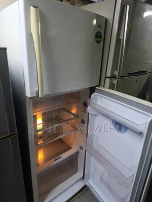 White Lg Double Door Fridge 400litres