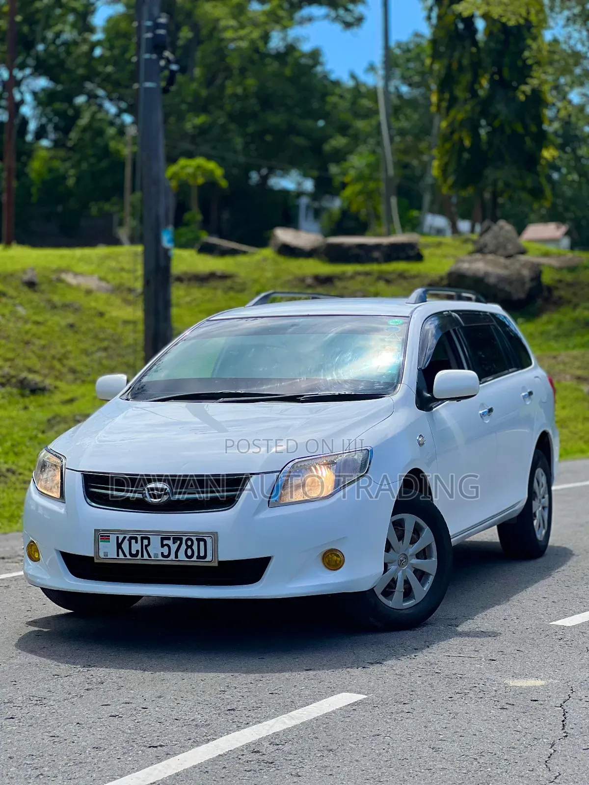 Toyota Corolla Fielder 2011 White