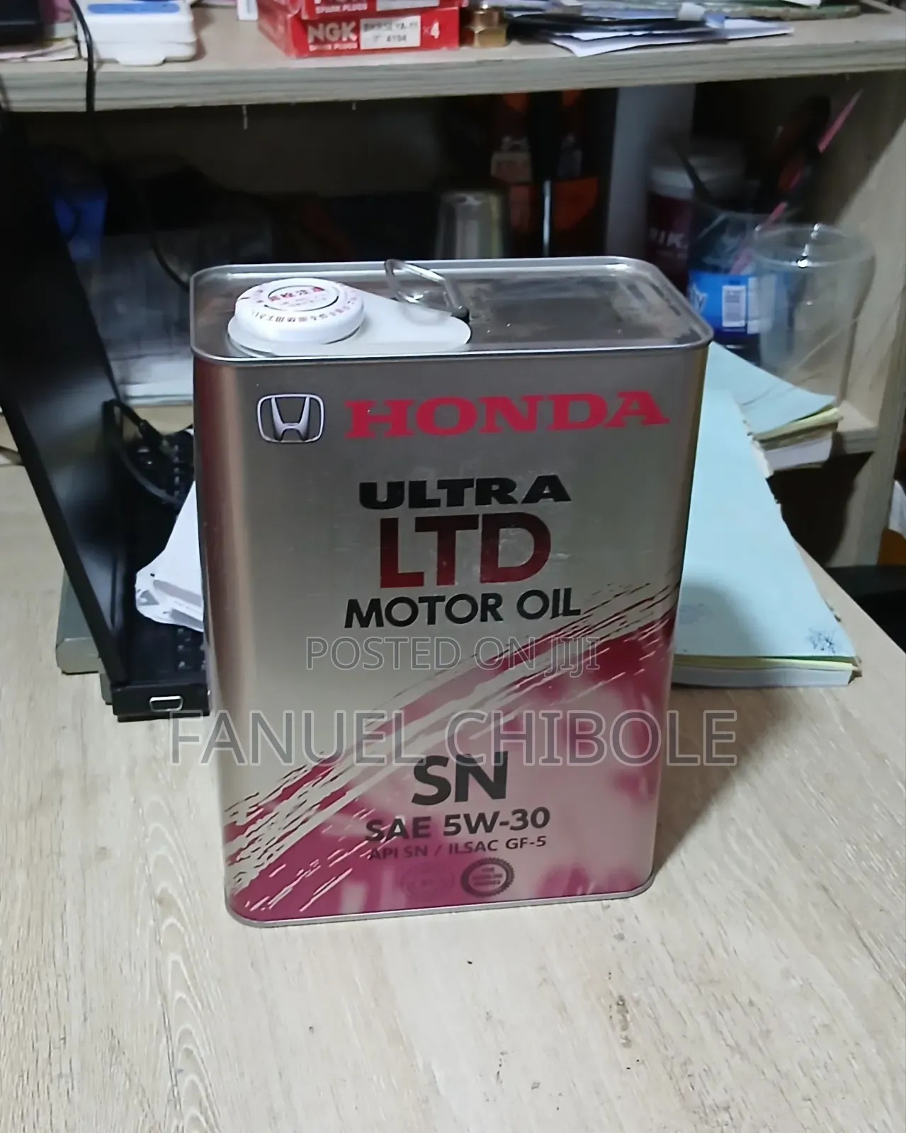New Honda Motor Oil