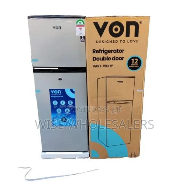 Von  Capacity 136 Litres Double Door Refrigerator