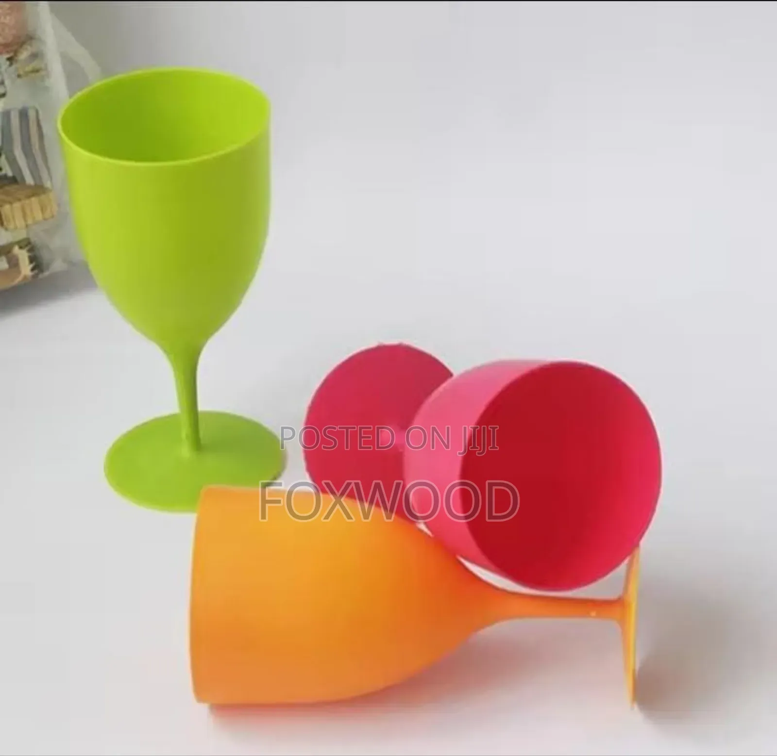 Wine Glass Plastic 6pcs