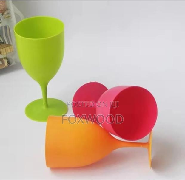 Wine Glass Plastic 6pcs - thumbnail 4