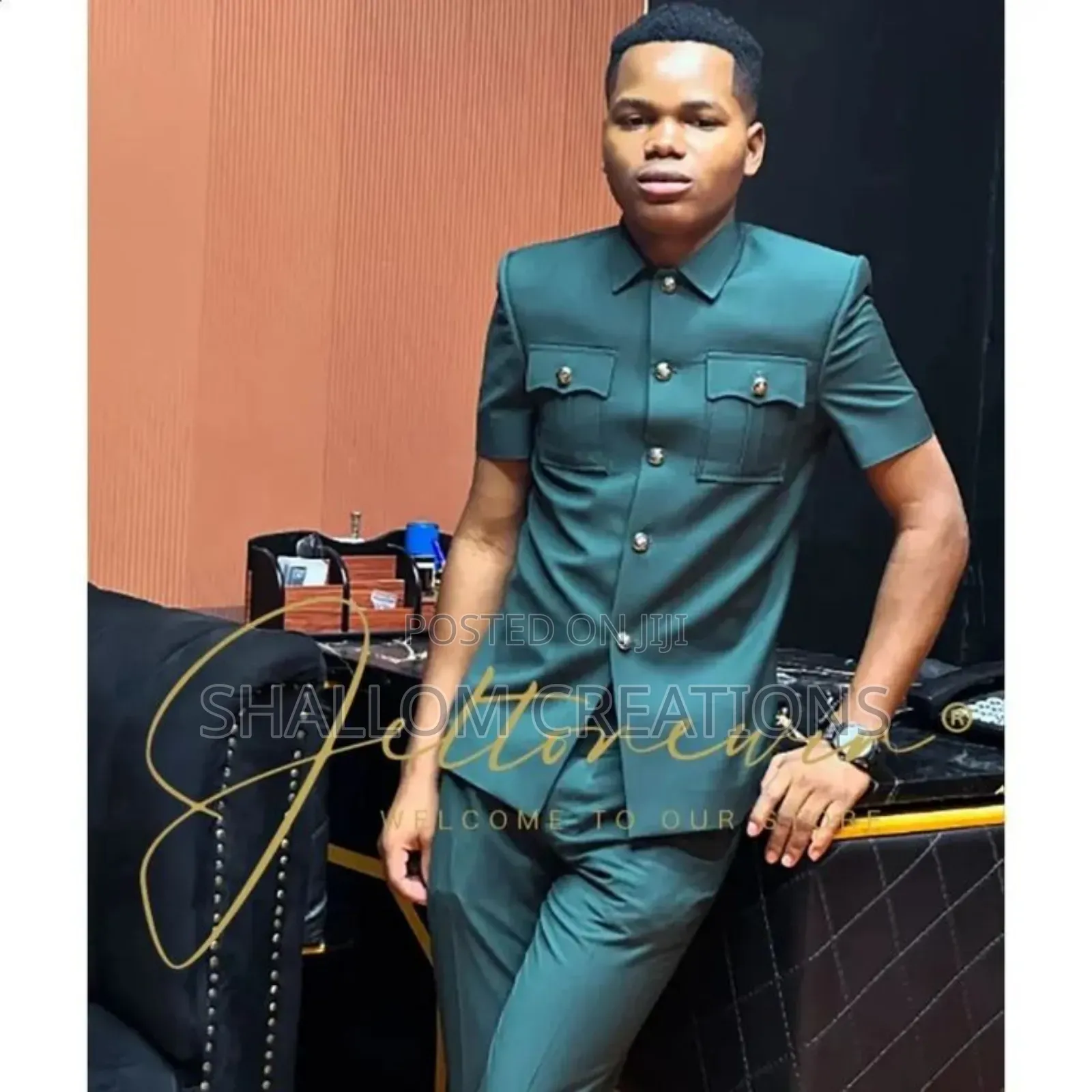 Tailored Kaunda Coat Suit