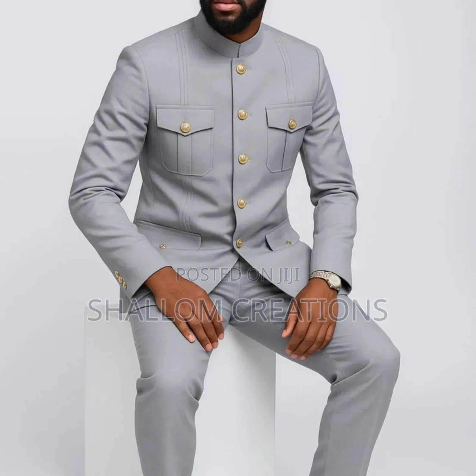 Tailored Kaunda Coat Suit