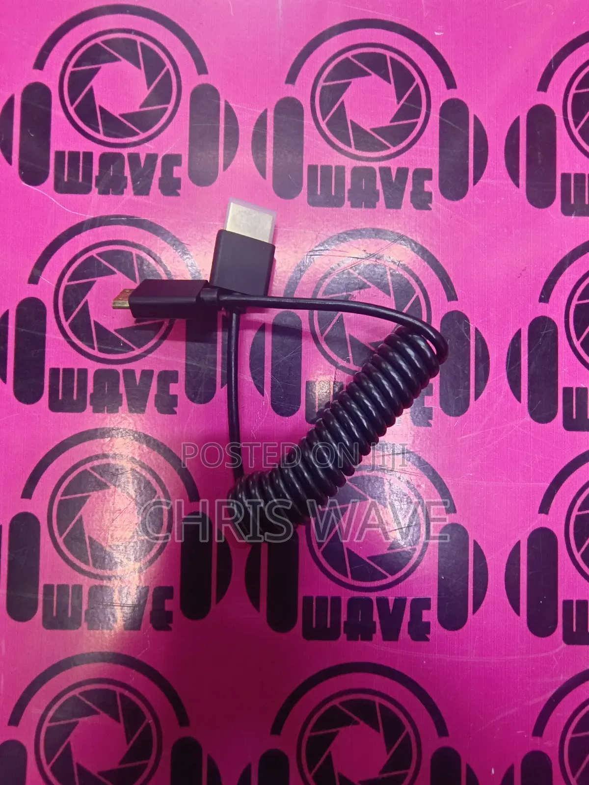 Hdmi to Mini Hdmi Coil Cable