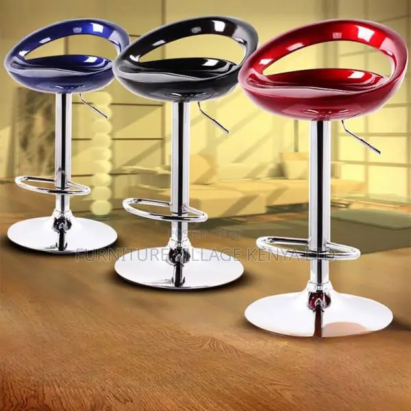 Office Stool: Adjustable/Rotatable Pail Office Barstool