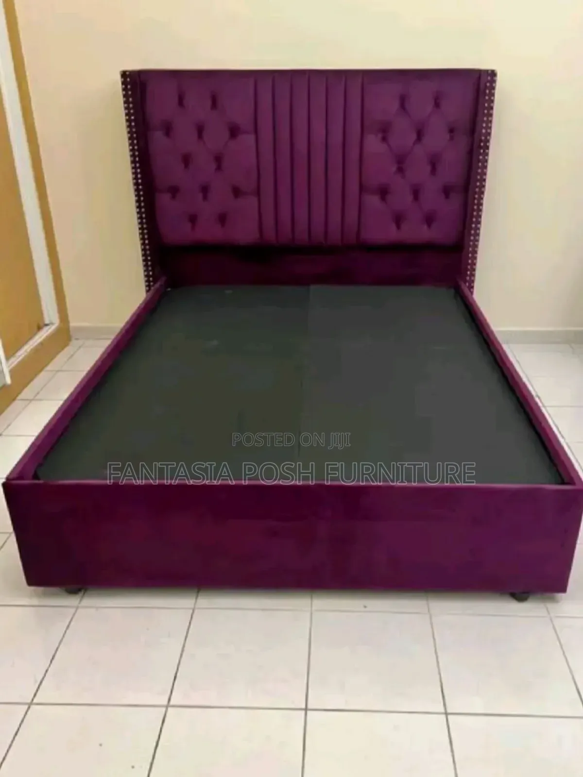 5x6 Plum Chester Bed - Free Delivery
