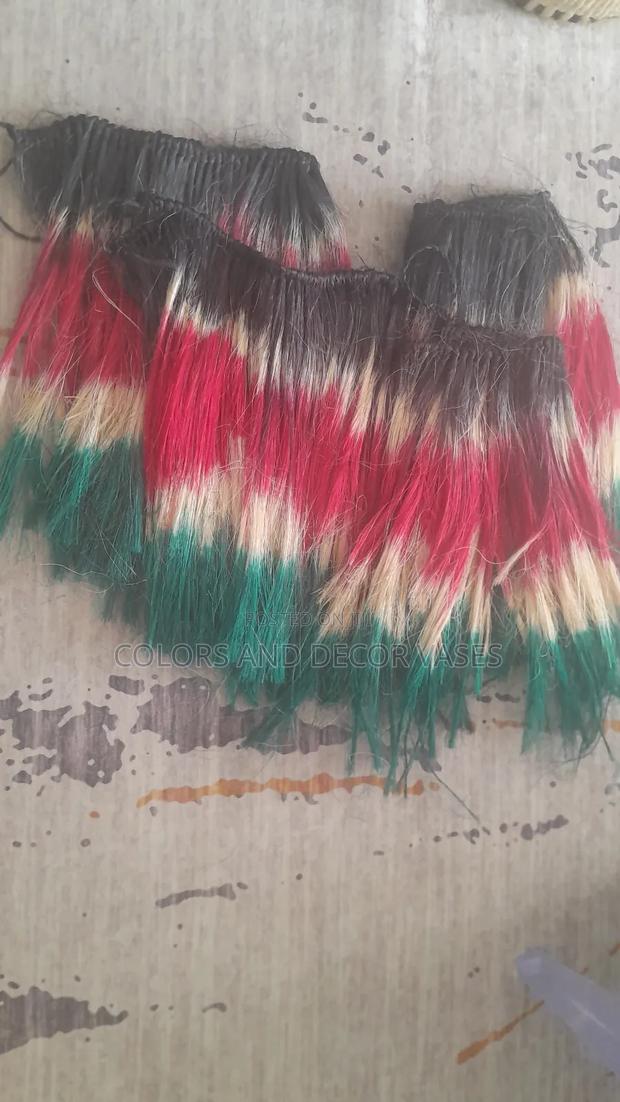 Kenyan Flag Sisal Skirts - main view