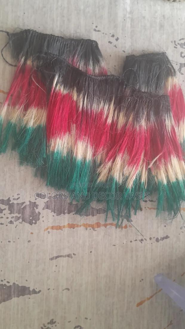 Kenyan Flag Sisal Skirts - thumbnail 3