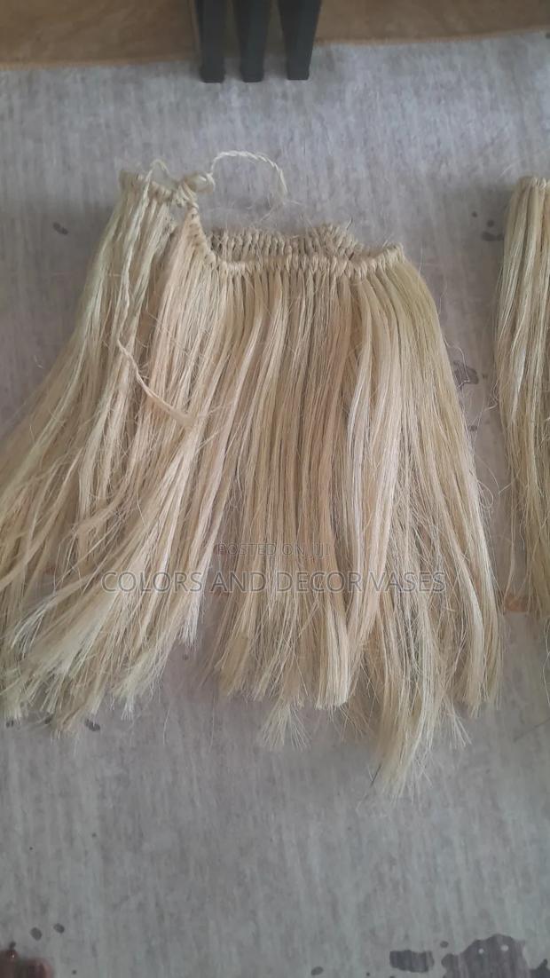 Plain Sisal Wrap Skirts - main view