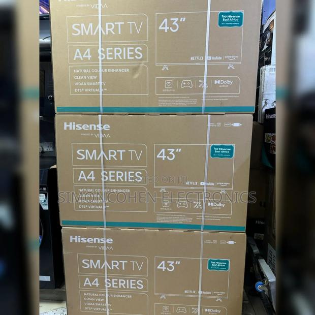 Hisense 43 Inch Tv Smart Frameless - thumbnail 3