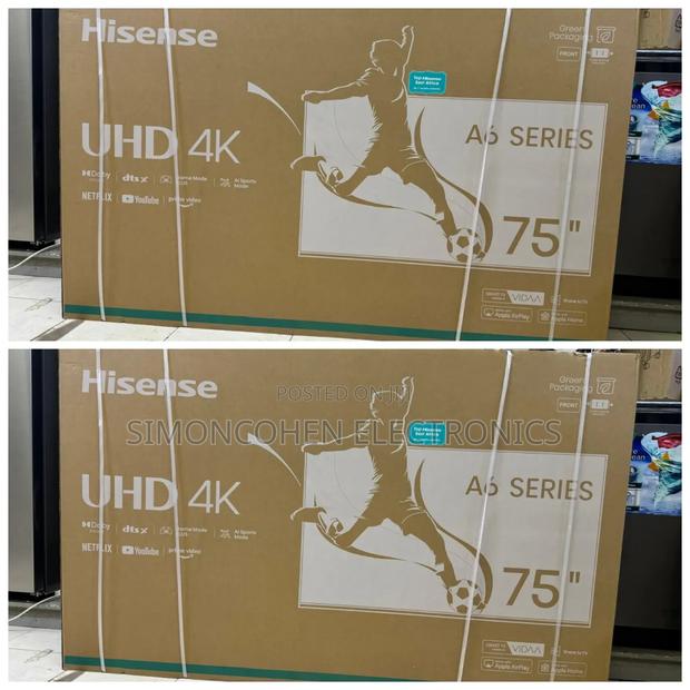 Hisense 75a6 Uhd Frameless - main view