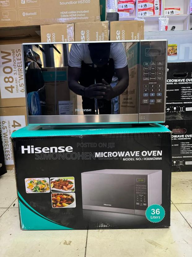Hisense 36l Microwave - main view