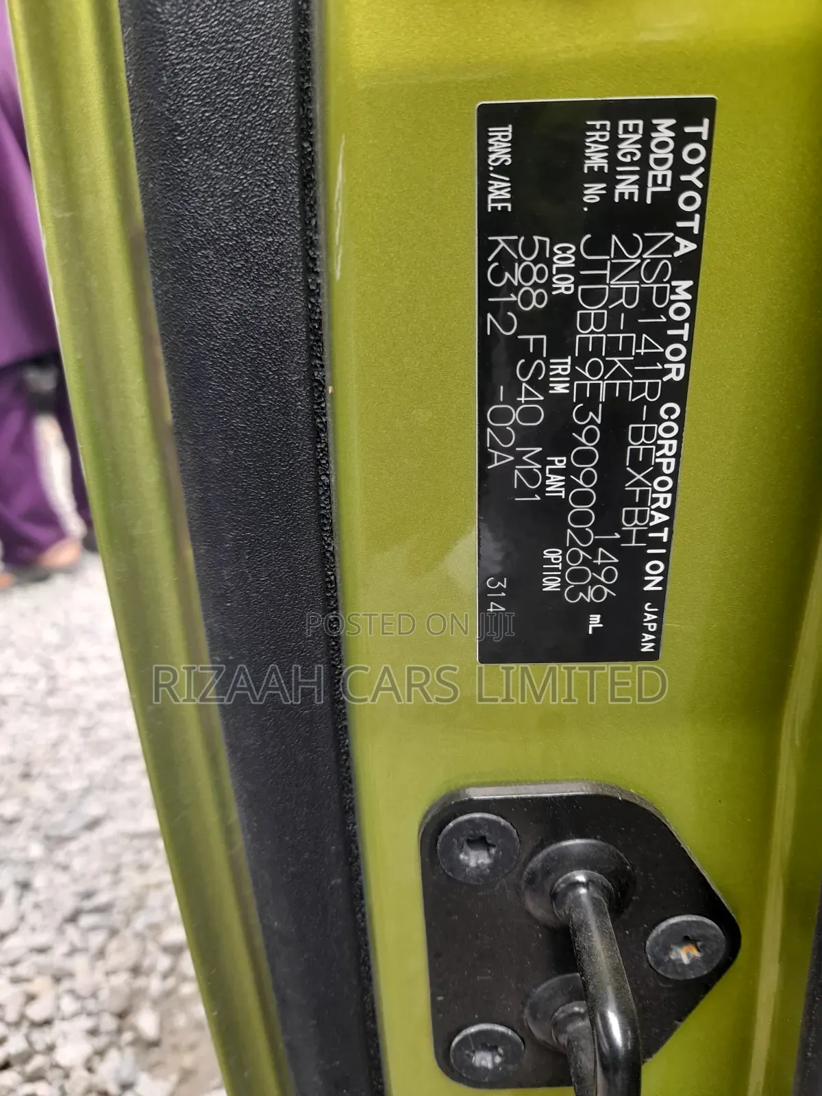 Toyota Spade 1.5 2018 Green