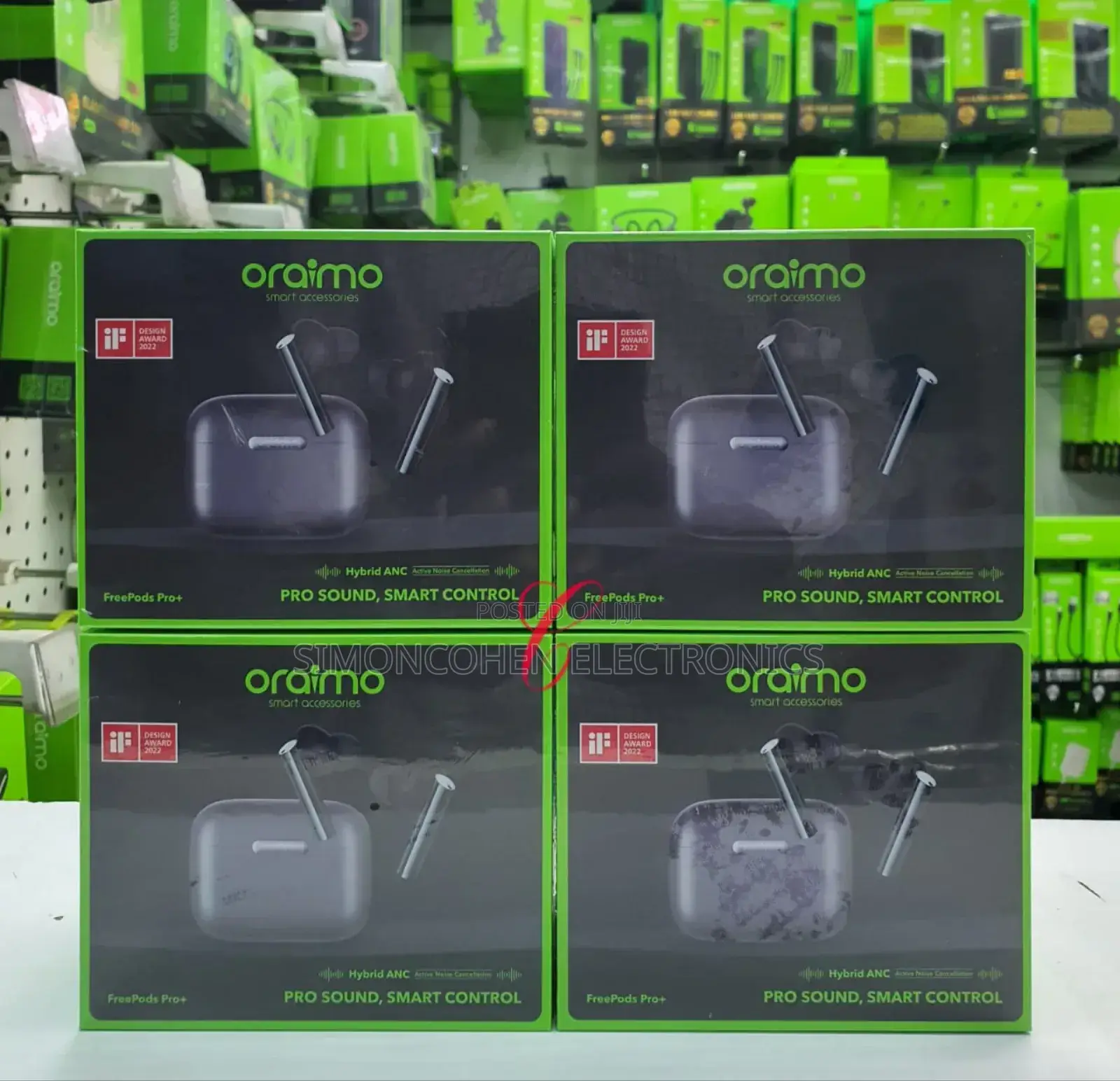 Oraimo Freepods Wireless Ear Buds With Cover Case