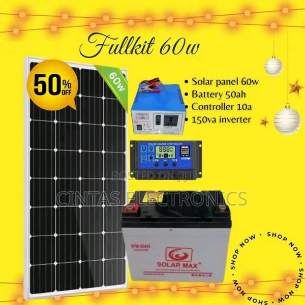 60watts Full Solar Kit