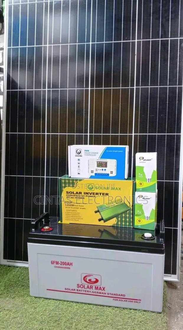 600watts Full Solar Kit - main view