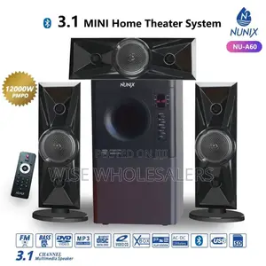 Nunix 3.1 Mini Home Theater System Nu-a60 And A Remote