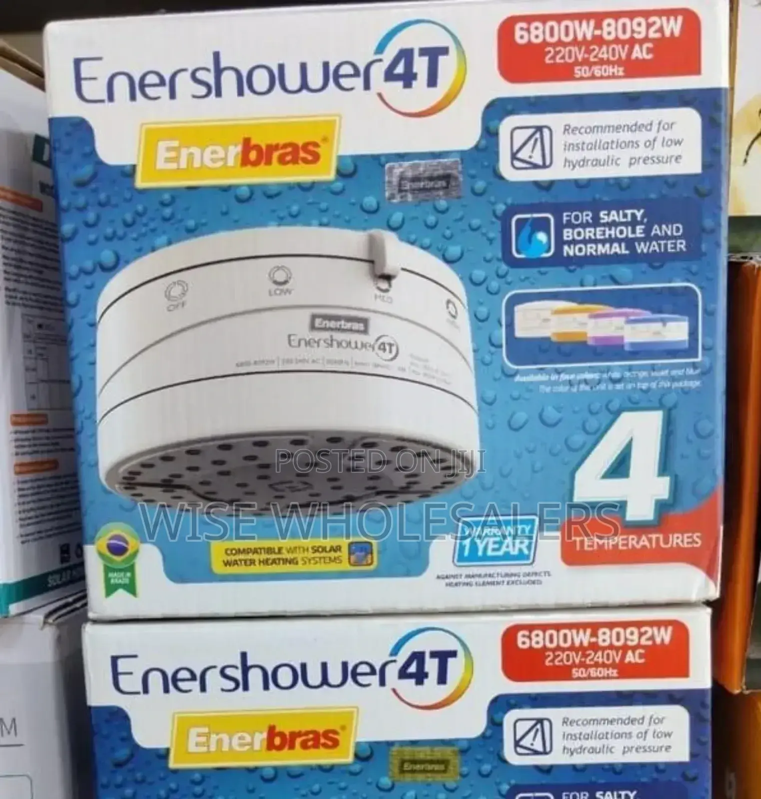 Enershower 4t Shower All Water