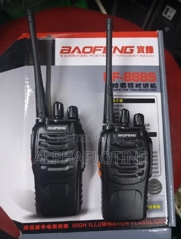 Baofeng Bf-888s 2pcs Bidirectional 5w Uhf Radio 16 Channel