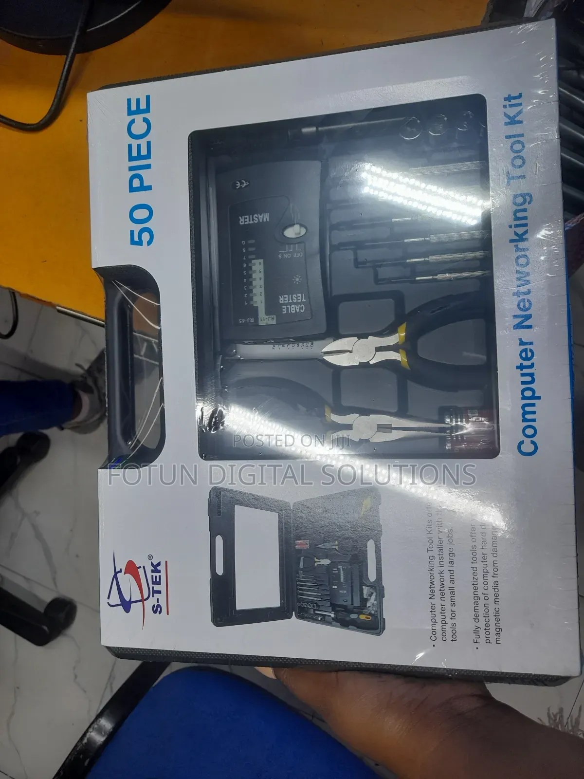 50 Pieces Computer Networking Toolkit