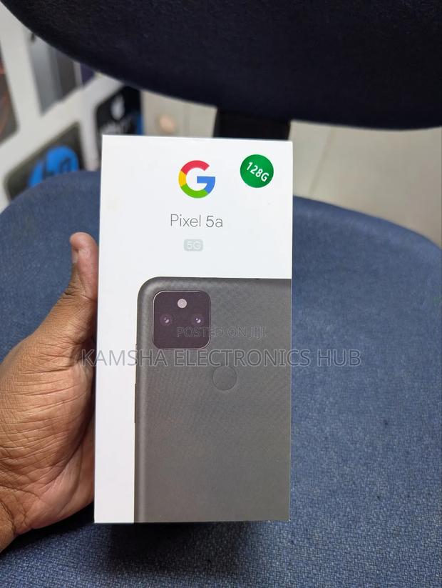 Google Pixel 5a 5G 128 GB Black - main view