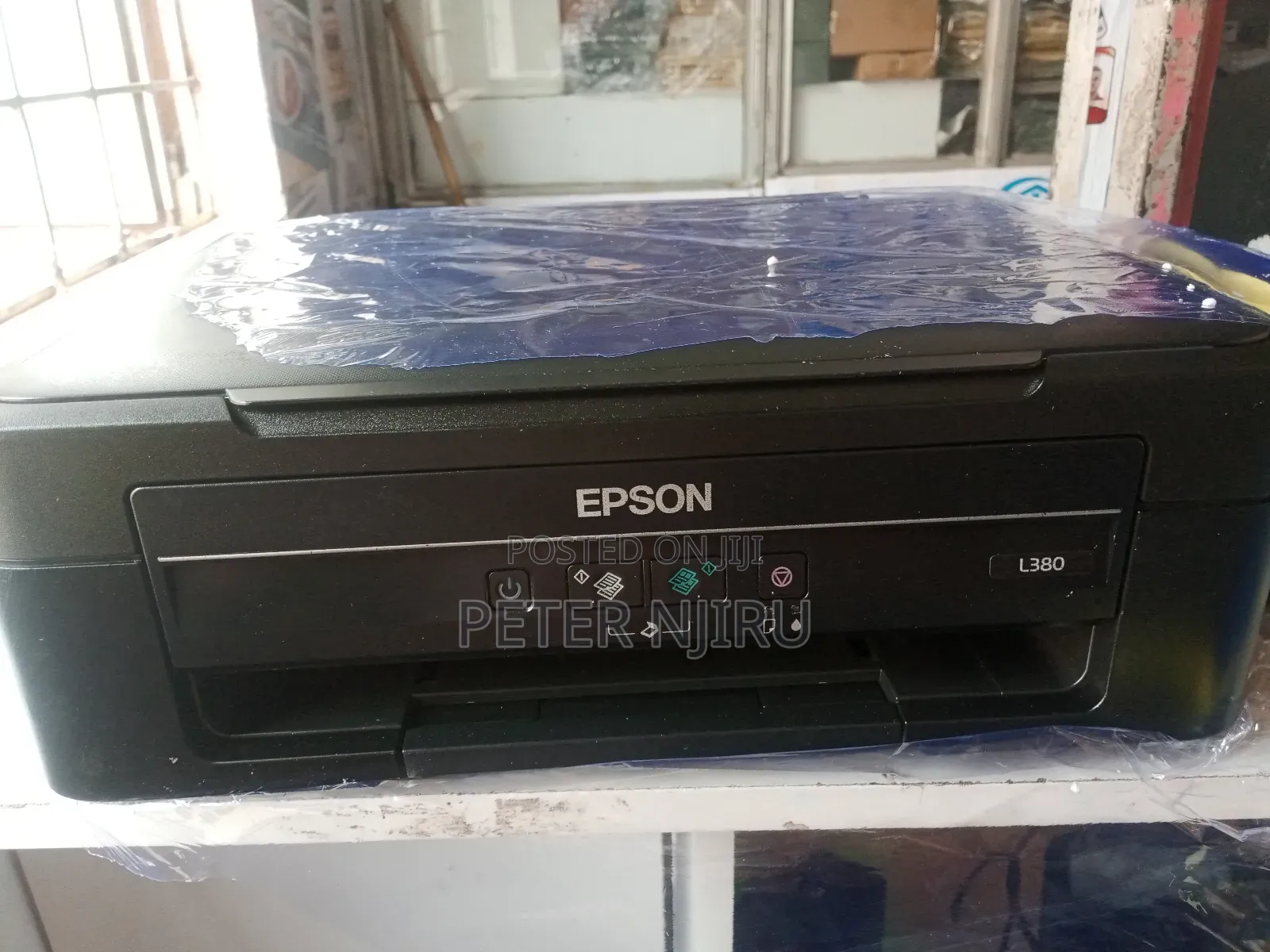 Epson L380 Multi-Function Inktank Colour Printer (Black)