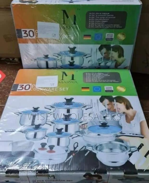 Marwa 30pcs  Cookware Set
