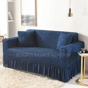 Stretchable Blue Turkish Sofa Covers