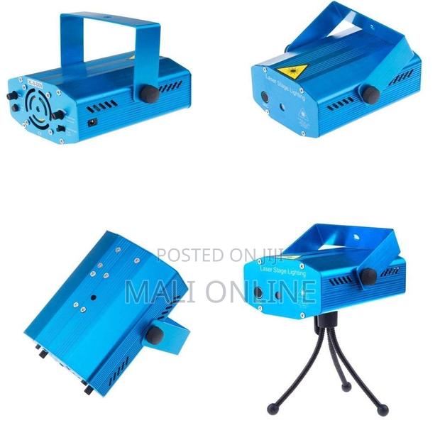 Mini Laser Stage Light Projector, Disco Party Dj Lig - thumbnail 2