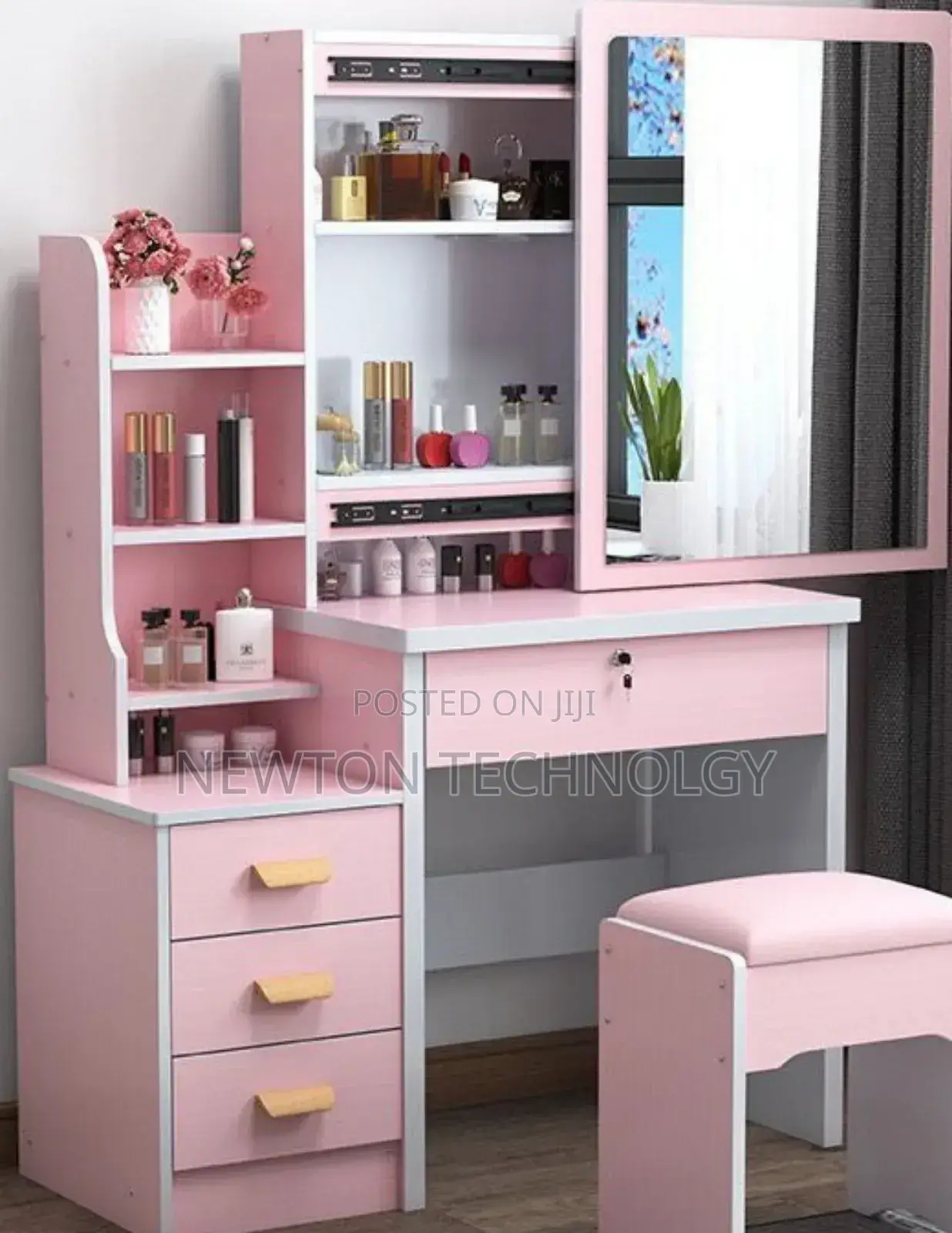 Pink Dressing Table