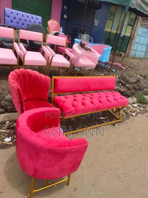 Waiting Chair and 2 Styling Chairs - main view