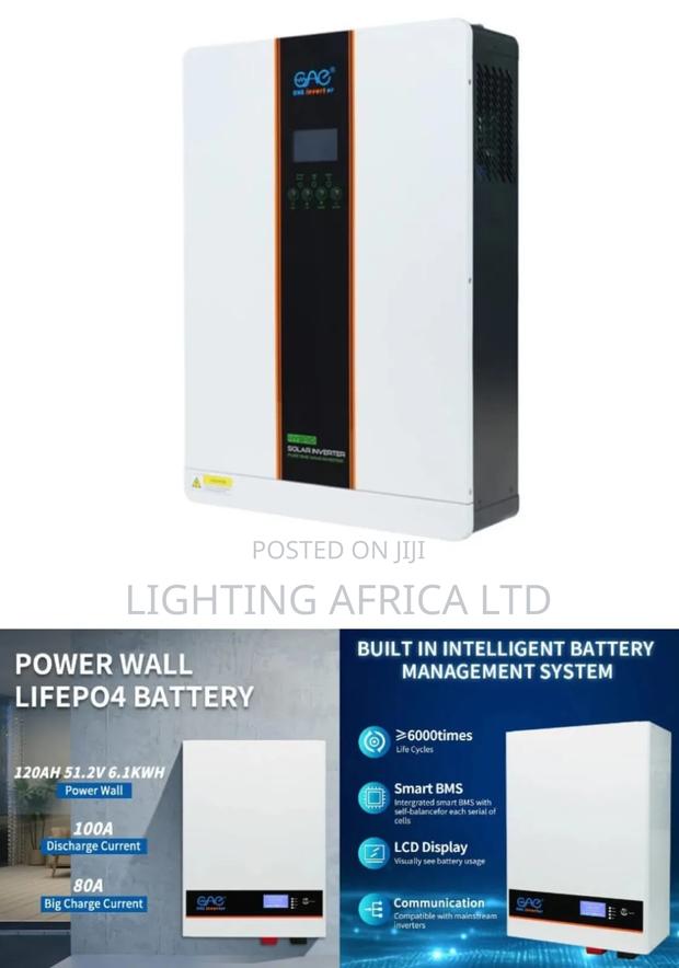 One Lithium Ion Lifepo4 120ah/51.2v Battery