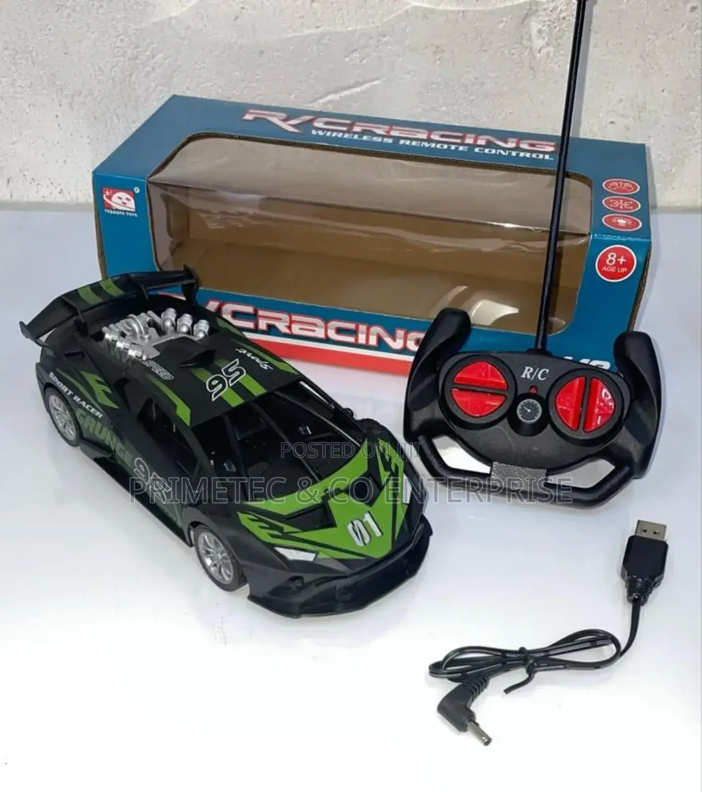 Rechargeable Remote Controlled Toy Car.