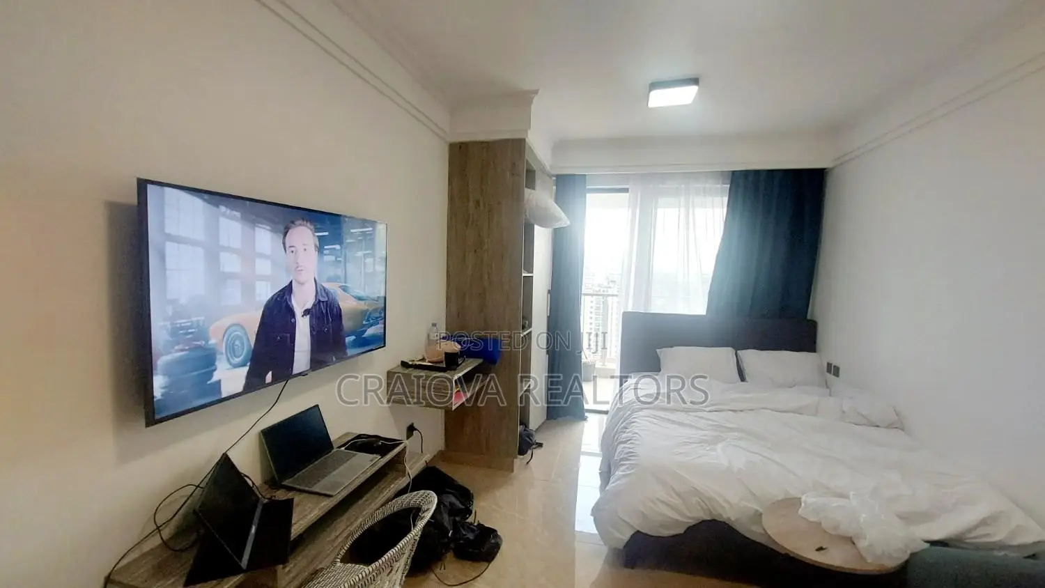 Furnished Studio Apartment in Kilimani for rent