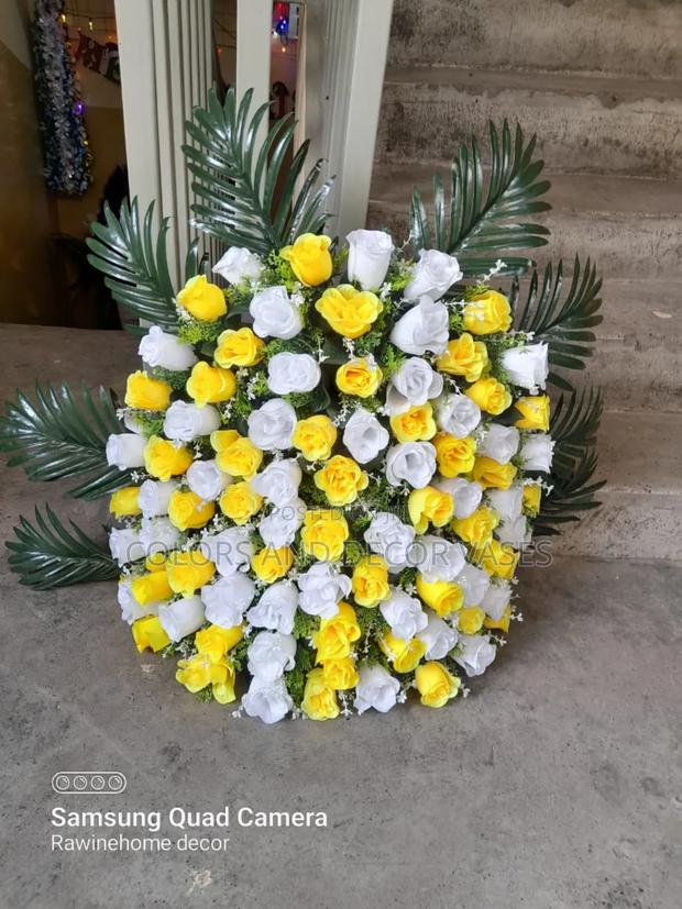 Elegant Flower Piece for Church on Order - main view