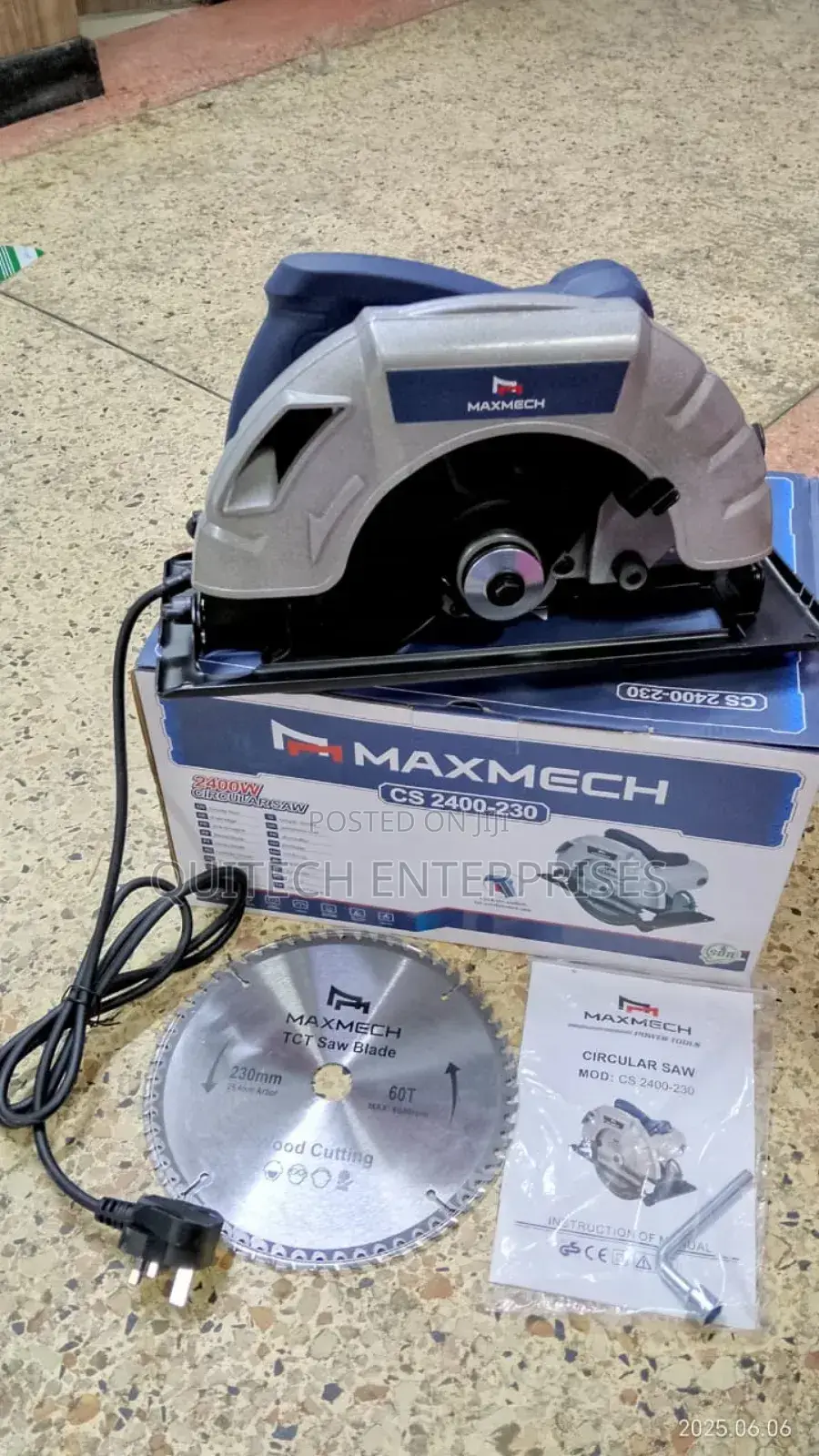 9" Electric Circular Saw Machine/Maxmech Circular Saw 9"