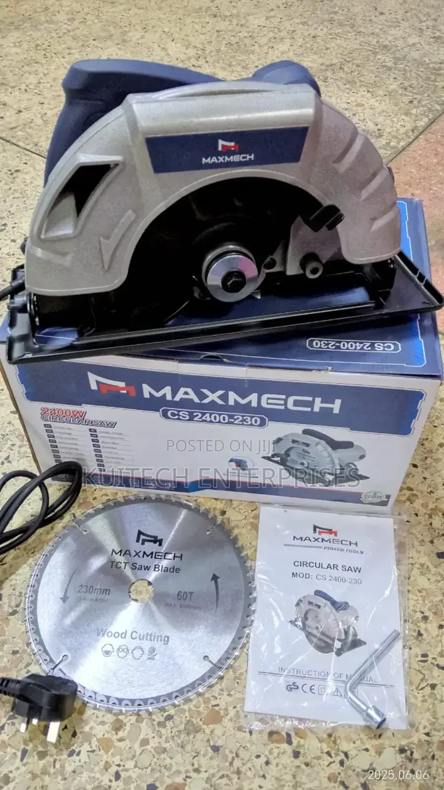 9" Electric Circular Saw Machine/Maxmech Circular Saw 9"