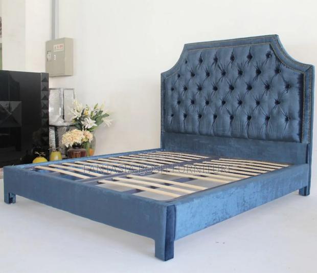 5x6 Navy Fabric Bed Now Available - Free Delivery