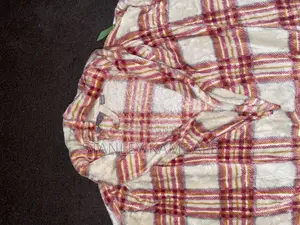 Checkered Brown and White Robe